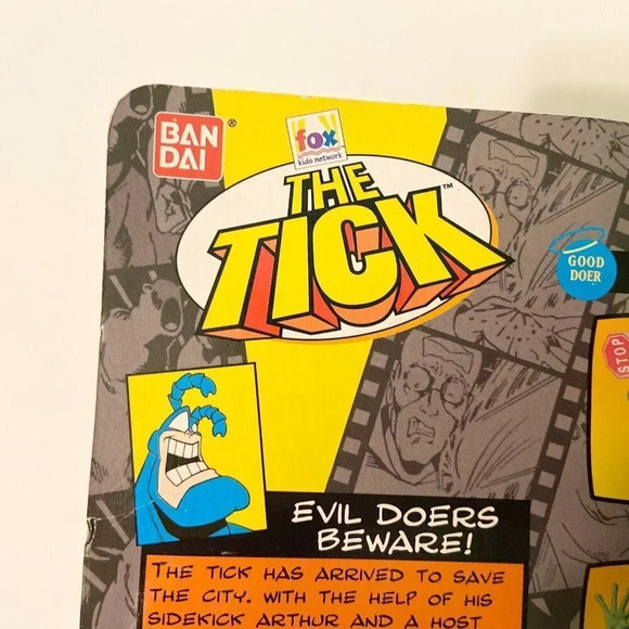 Vintage 1995 The Tick Evil Tongue Figure Bandai Series 2 - Picture 12 of 16
